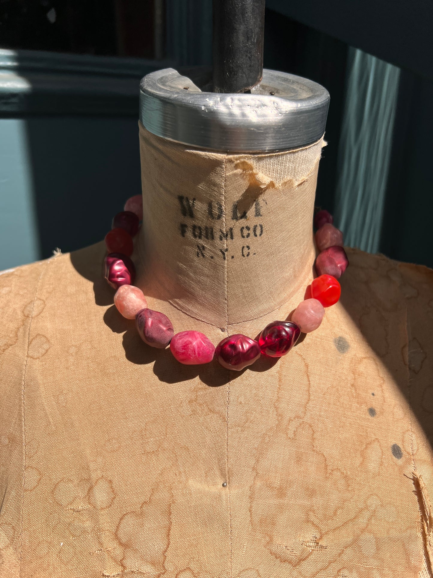 1960s Chunky Bead Choker by Coro