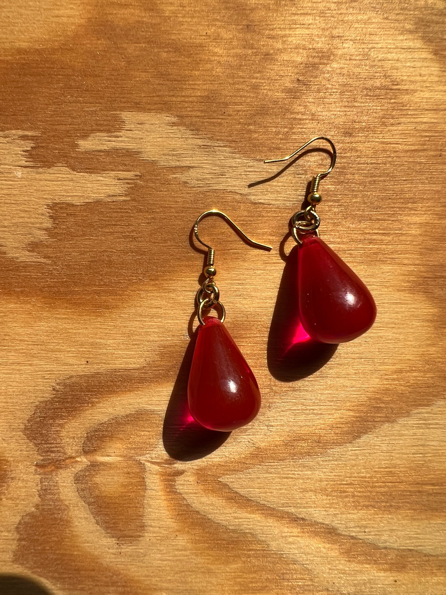 Vintage 1930s Lucite Drops