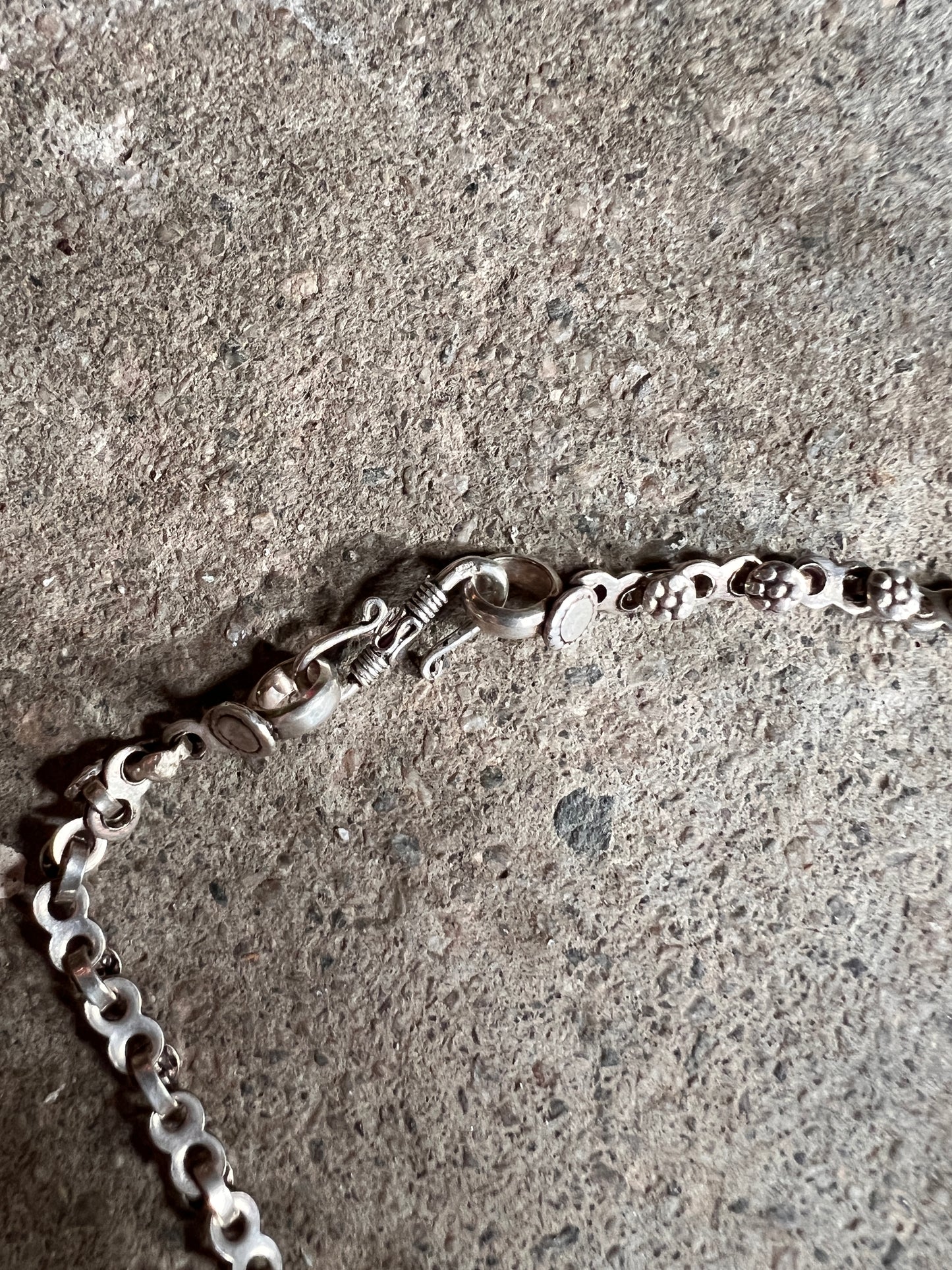 Sterling Hinged Heart Charm Necklace