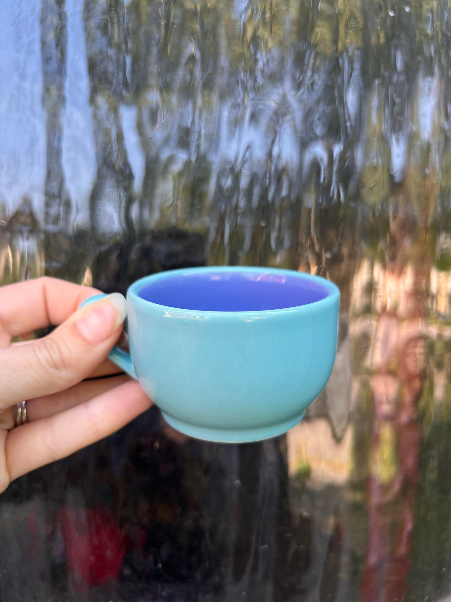 Vintage 1980s Lindt Stymeist Colorways Espresso Coffee Cup & Saucer