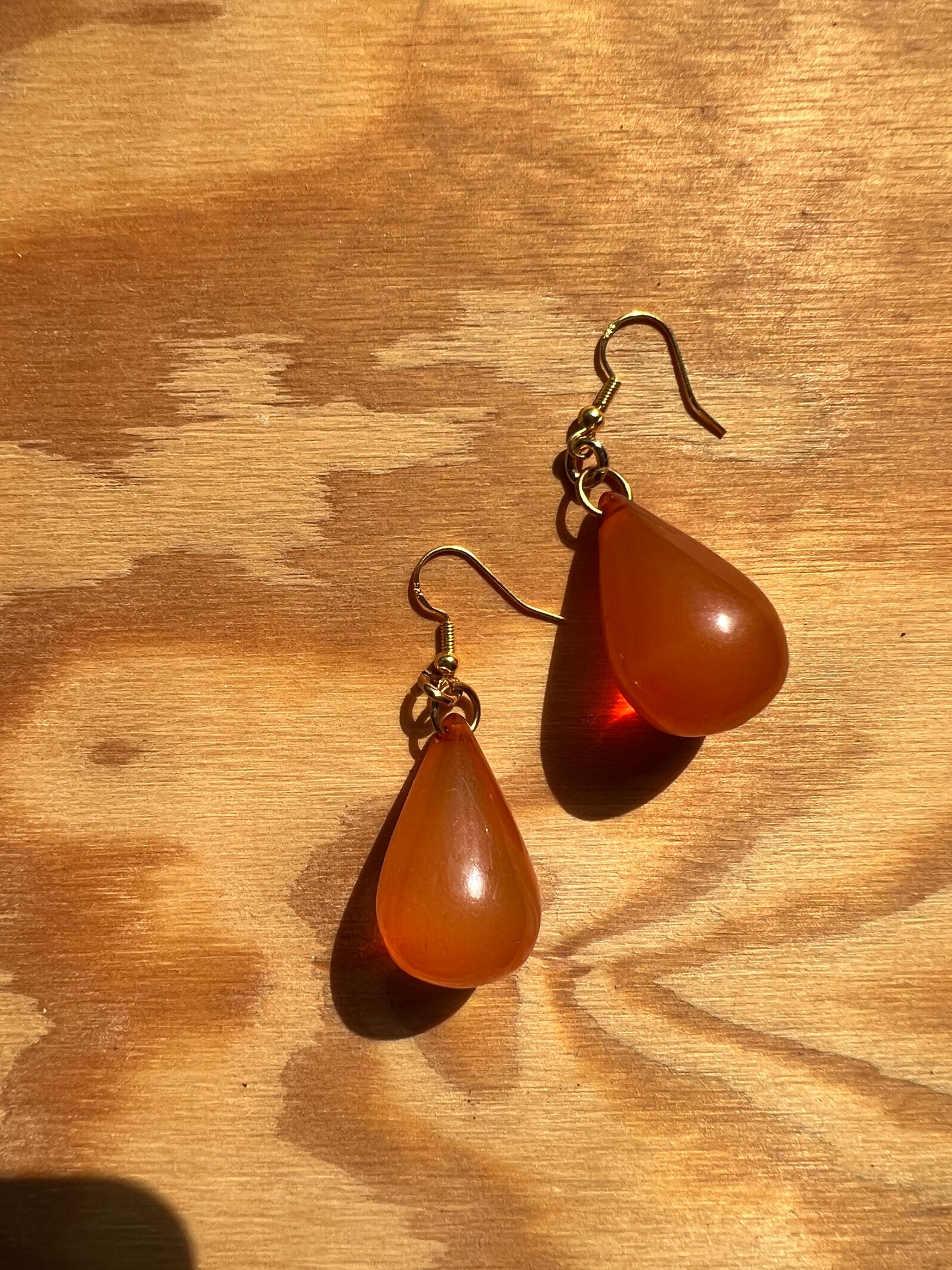 Vintage 1930s Lucite Drops