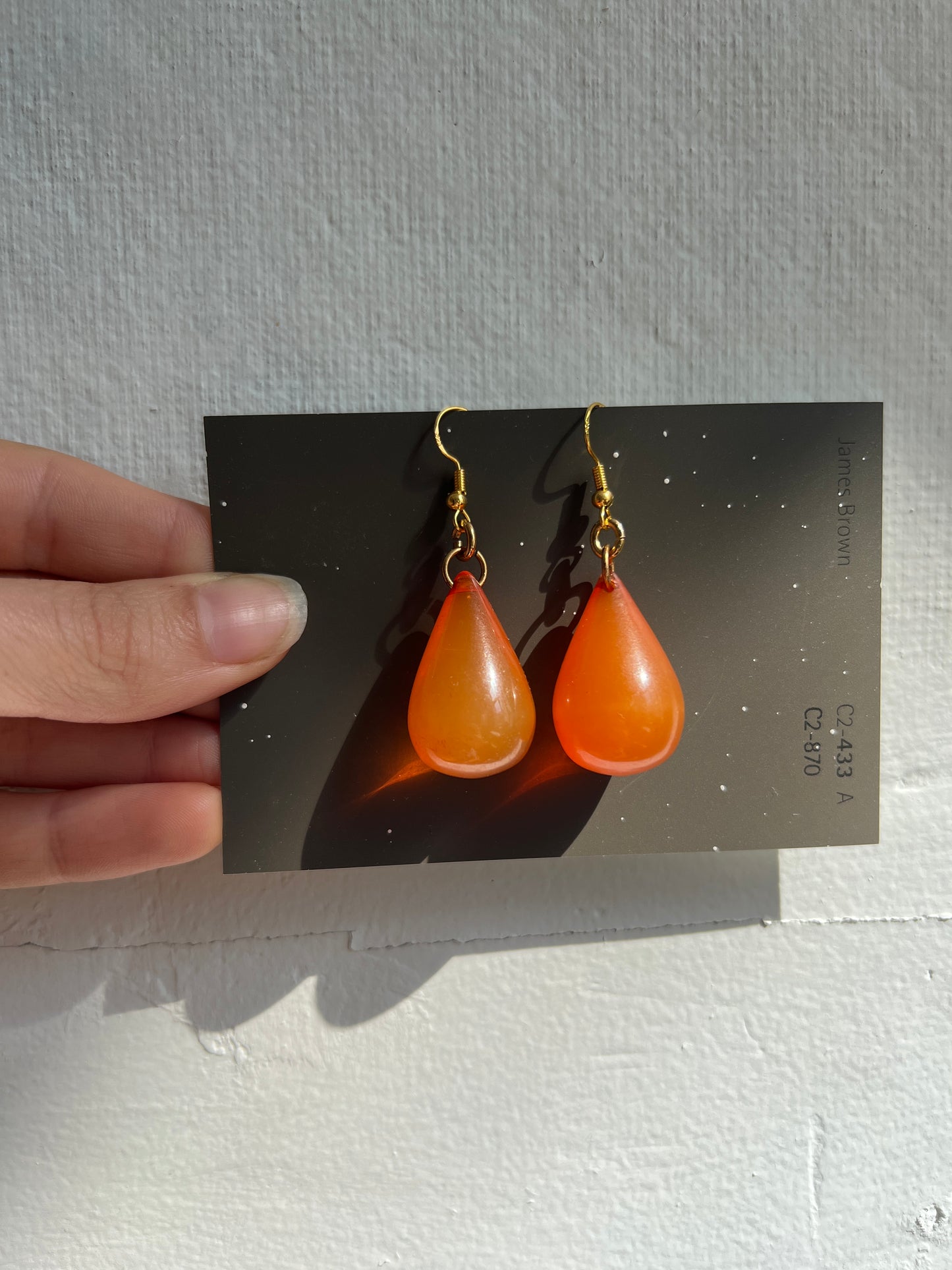 Vintage 1930s Lucite Drops