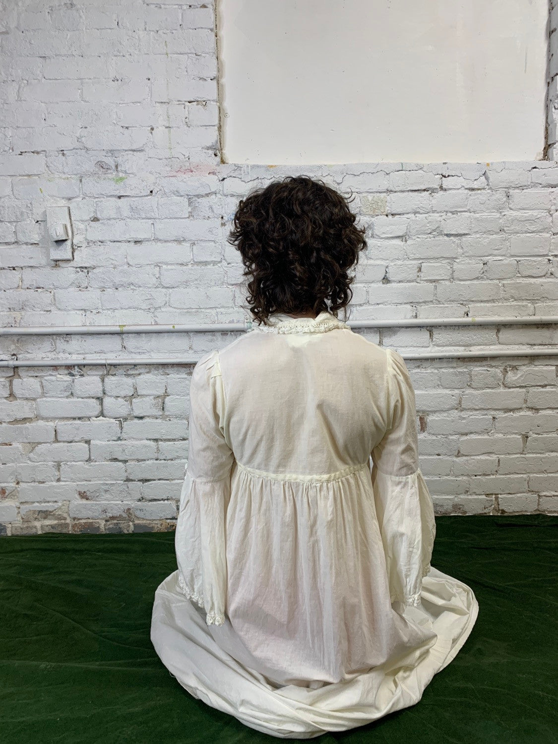 Early Laura Ashley 'Made in Wales' White Night Dress