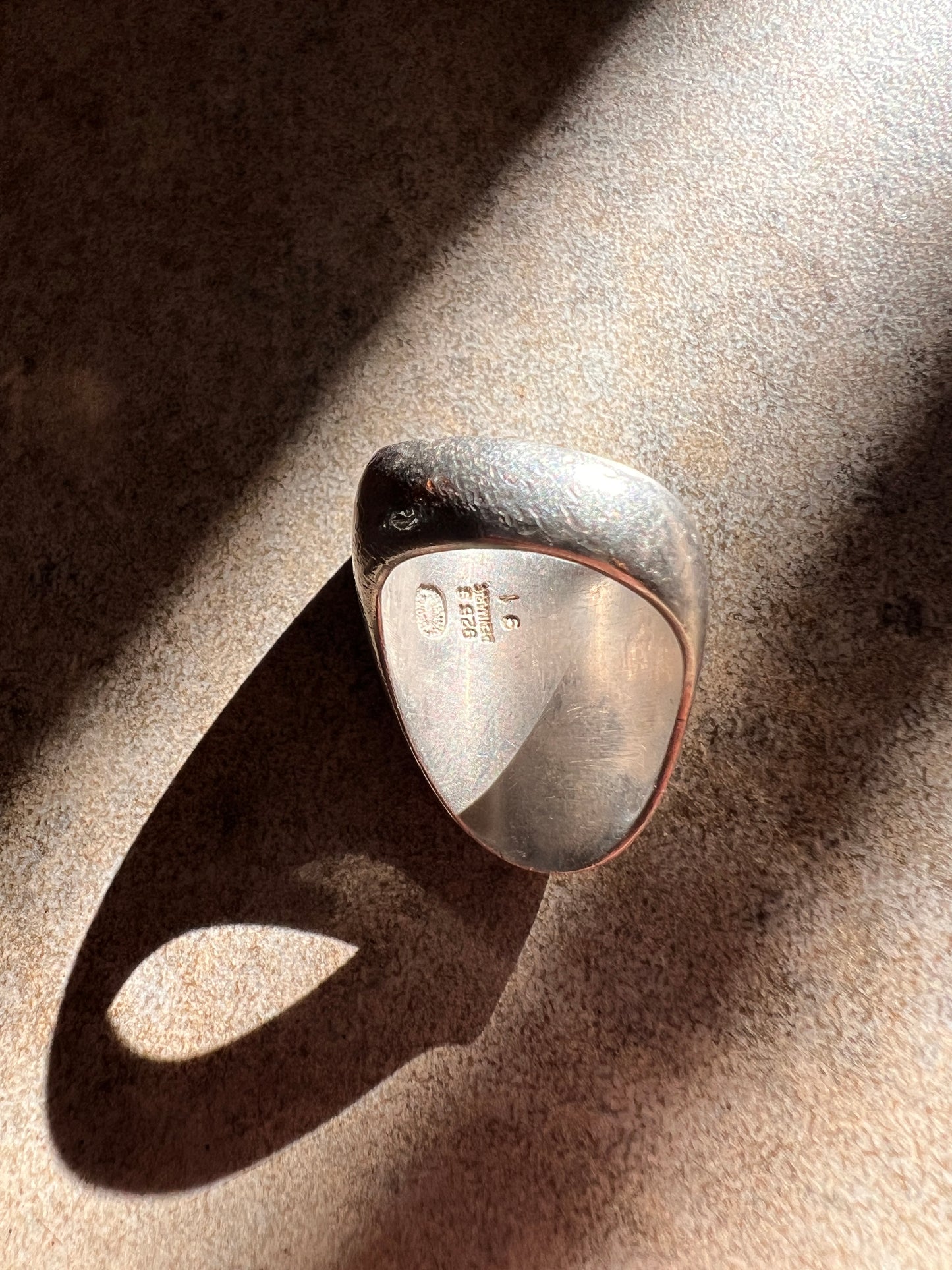 Nanna Ditzel for Georg Jensen Modernist Sterling Ring