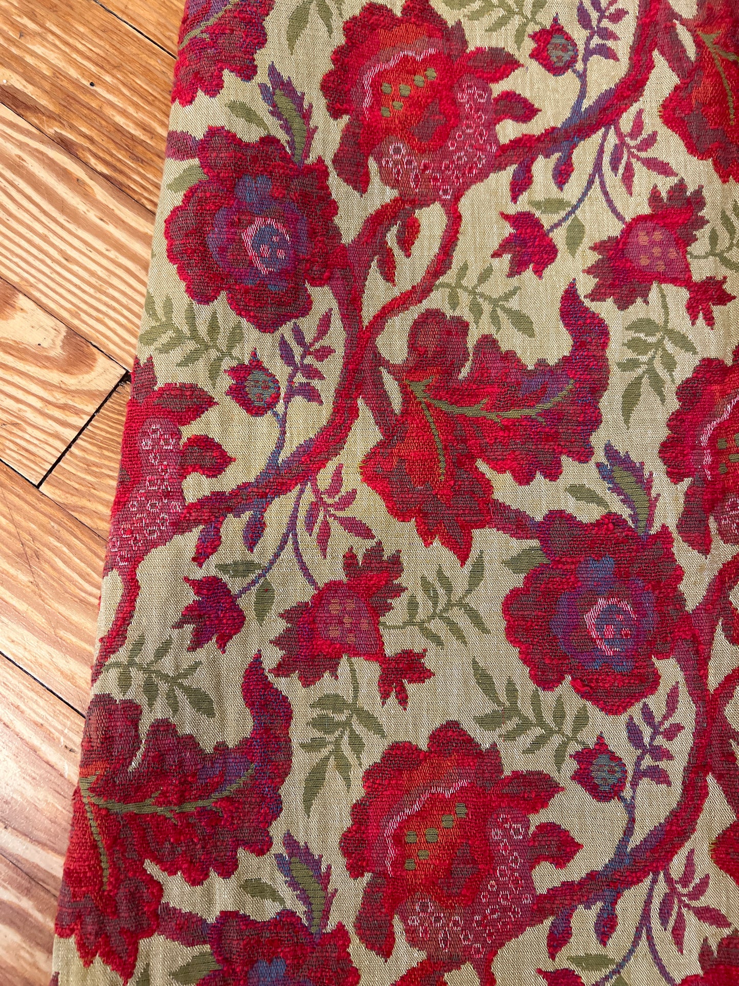 1960s Nelly de Grab Brocade Maxi Skirt S/M