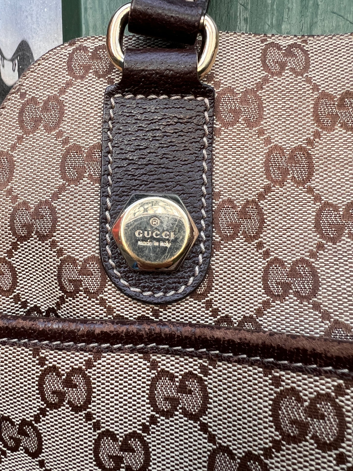 Gucci GG Canvas Charmy Shoulder Bag