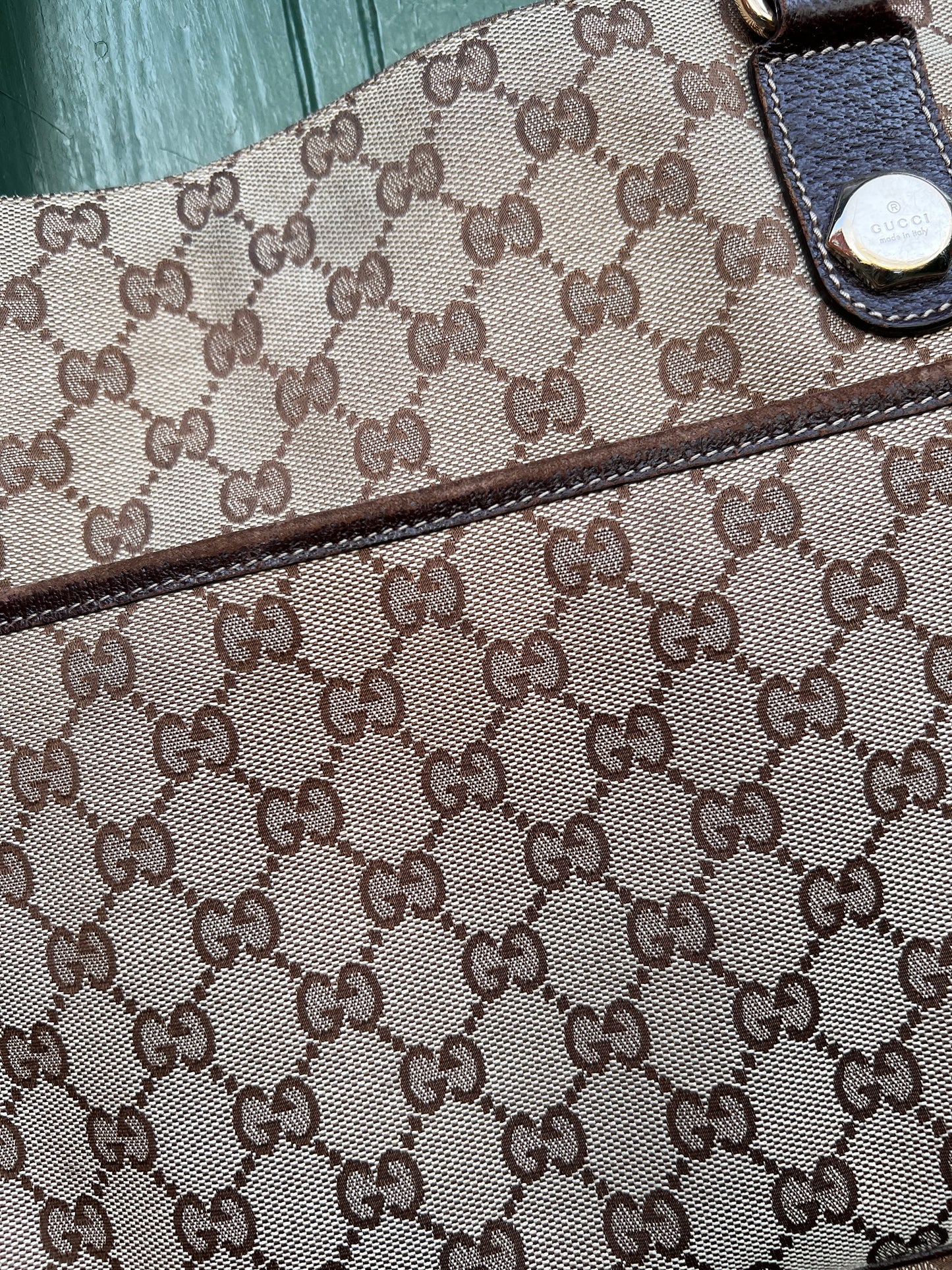 Gucci GG Canvas Charmy Shoulder Bag