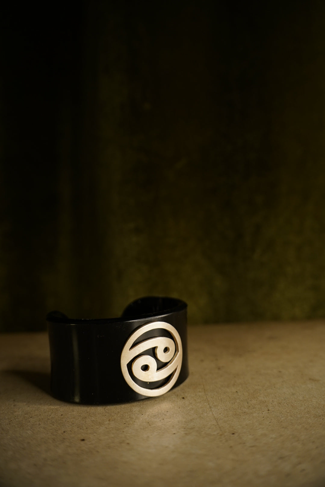 Ilias Lalaounis Resin and Sterling Cuff Bracelet