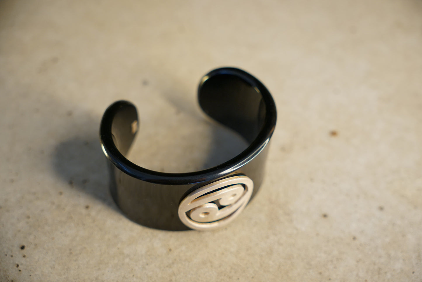 Ilias Lalaounis Resin and Sterling Cuff Bracelet