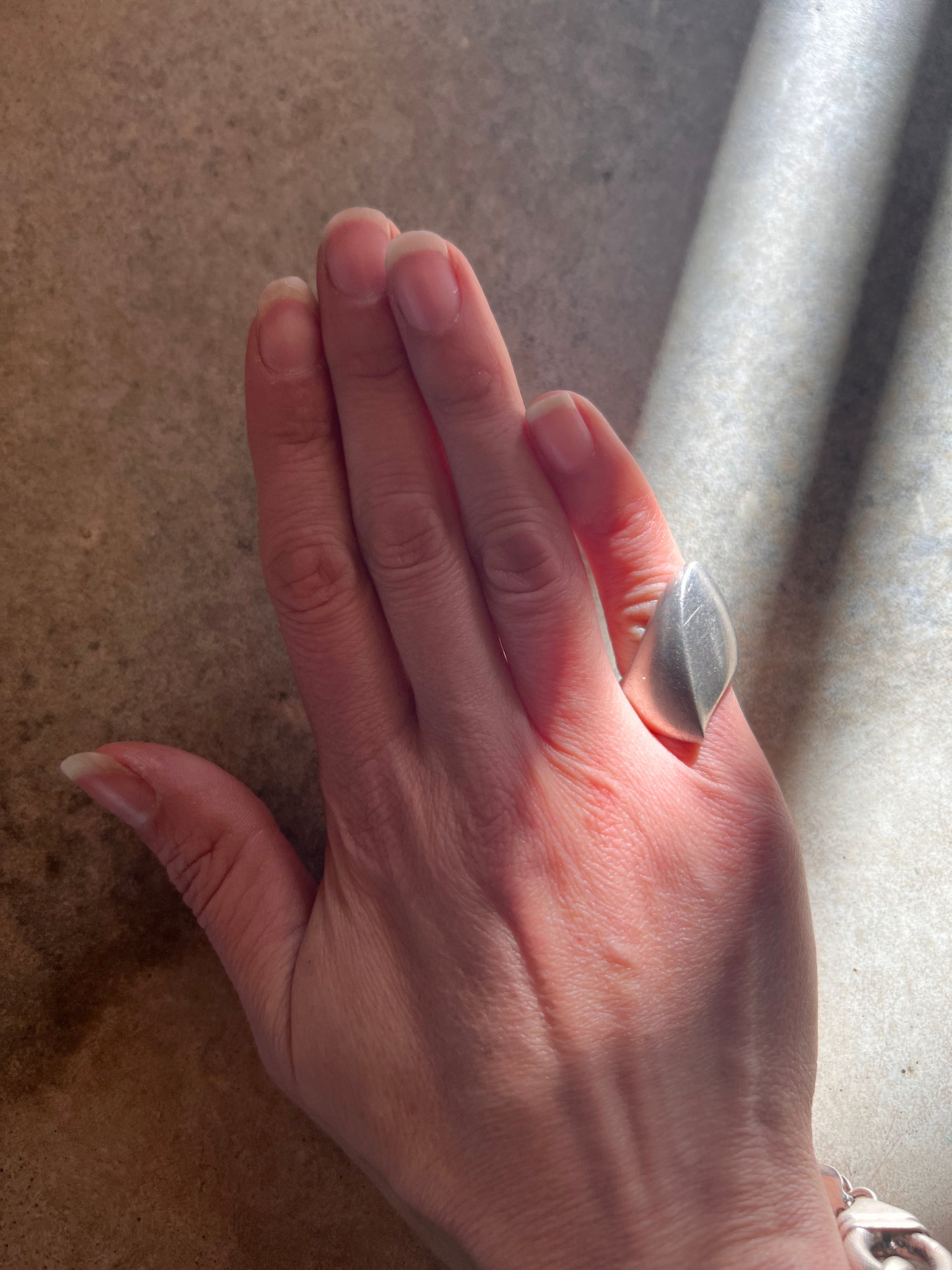 Nanna Ditzel for Georg Jensen Modernist Sterling Ring