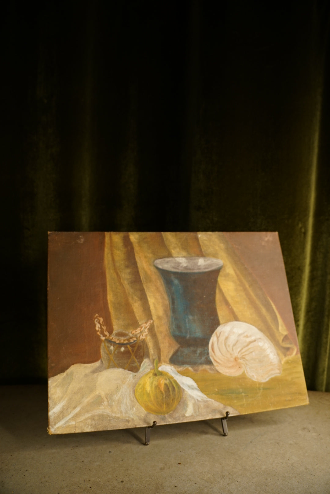 Vintage Still Life Oil Painting