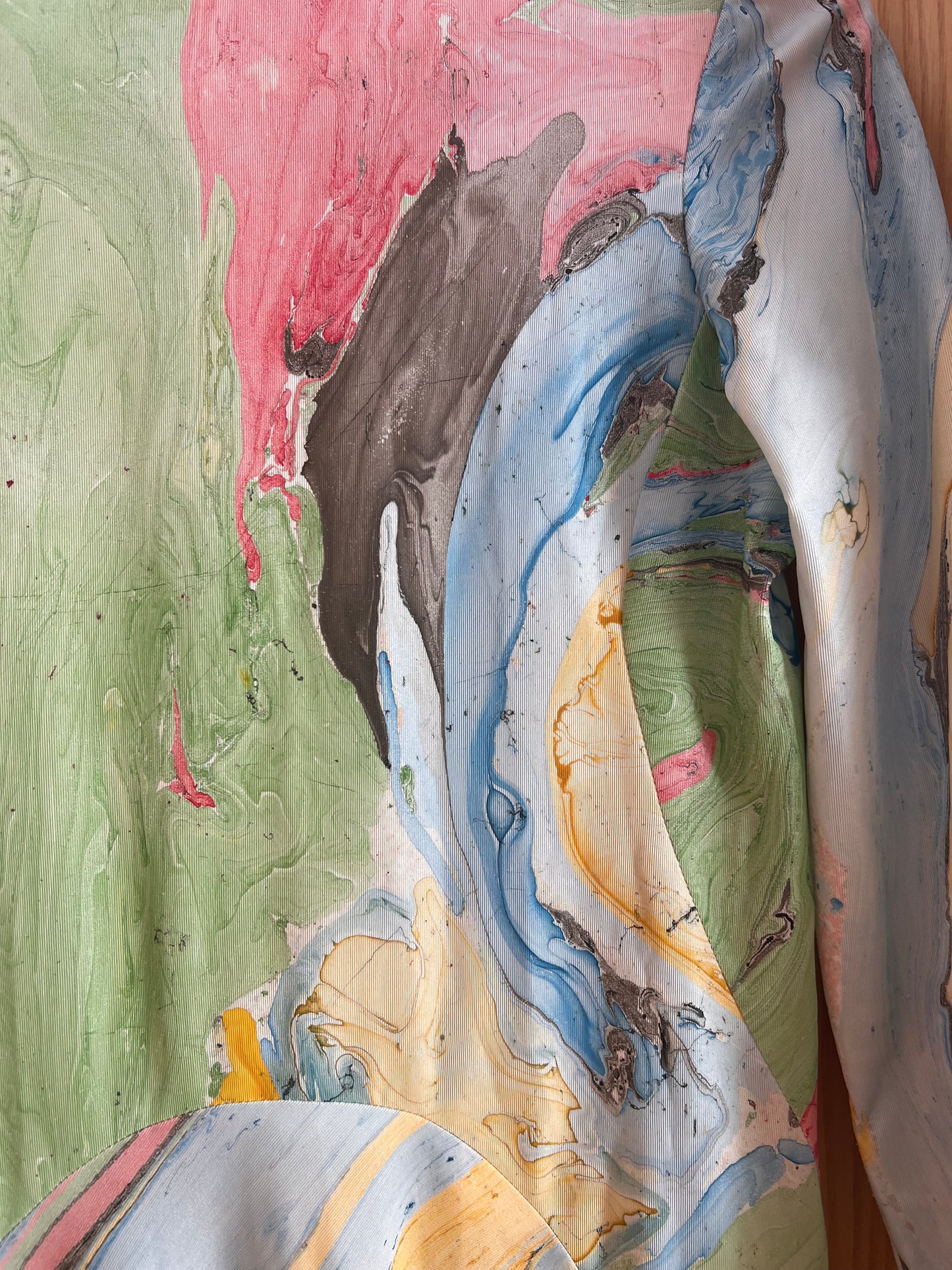 1970s Don Luis de Espana Marbled Maxi S/M