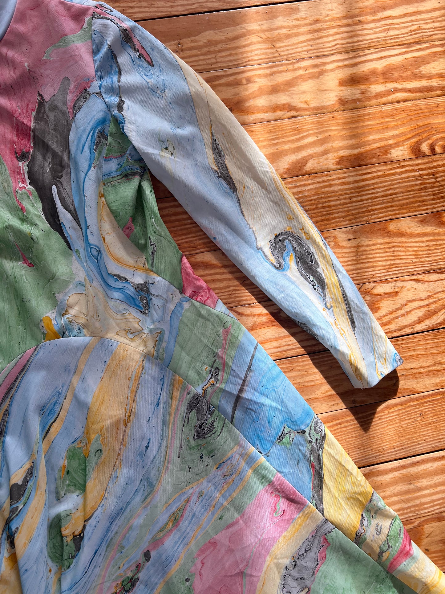 1970s Don Luis de Espana Marbled Maxi S/M