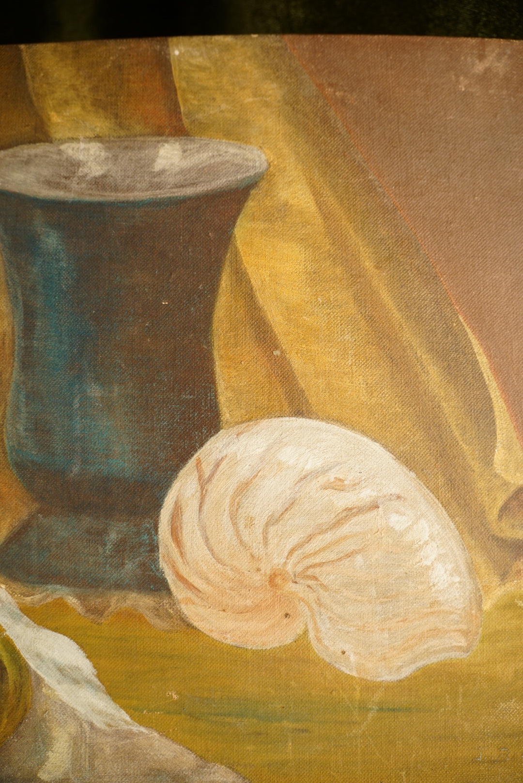 Vintage Still Life Oil Painting