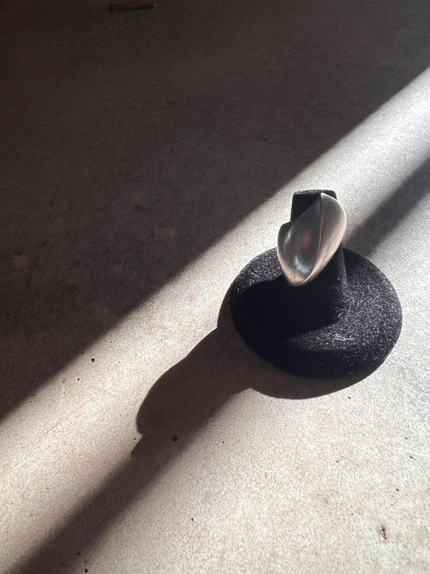 Nanna Ditzel for Georg Jensen Modernist Sterling Ring