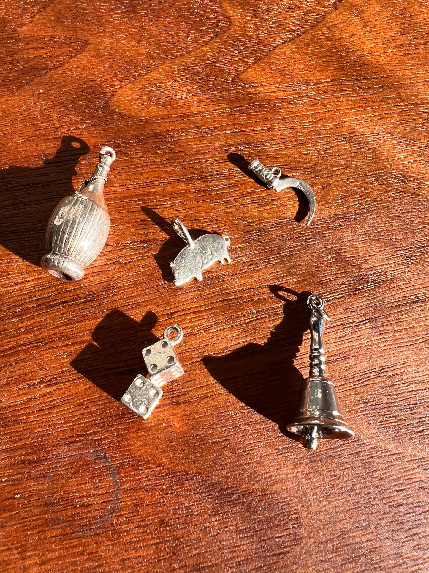 Vintage Sterling Silver Charms