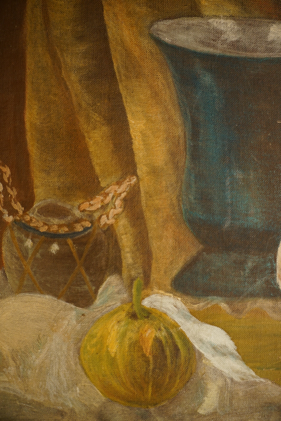 Vintage Still Life Oil Painting